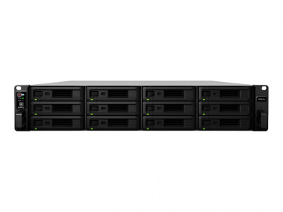 Synology : RS3618XS 2U 12BAY 2.4 GHZ QC 4XGBE 2XUSB3.0 2XEXP 2XPCIE 3.0