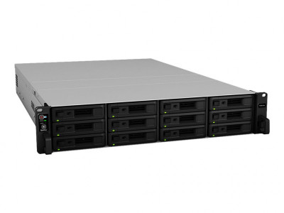 Synology : RS3618XS 2U 12BAY 2.4 GHZ QC 4XGBE 2XUSB3.0 2XEXP 2XPCIE 3.0