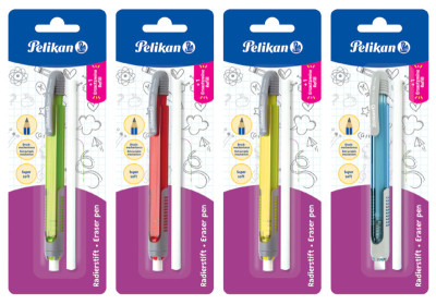 Pelikan Stylo gomme fourni avec une gomme de rechange,