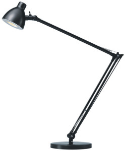 Hansa LED Lampe de table Valencia, noir