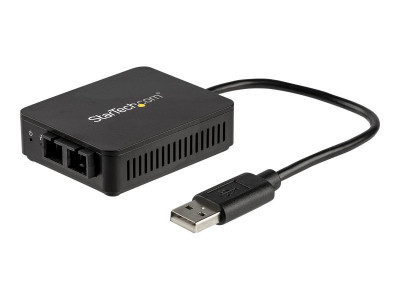 Startech : USB TO FIBER OPTIC CONVERTER USB 2.0 - 100BASEFX SC