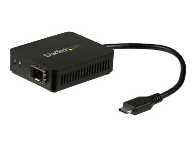 Startech : USB C TO FIBER OPTIC CONVERTER USB 3.0 NETWORK ADAPTER OPEN SFP