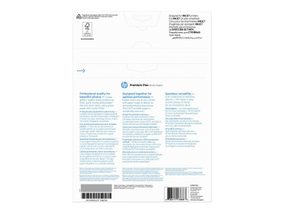 HP : PREMIUM PLUS Photo papier SEMI-GLOSS 20 SHEET A4