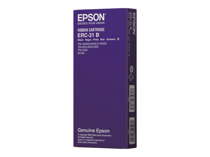 Epson : Ruban Noir ERC31 pour TM930 935 KORES