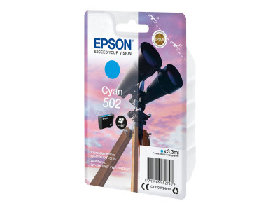 Epson BINOCULARS Singlepack Cyan 502 encre 3.3  ml