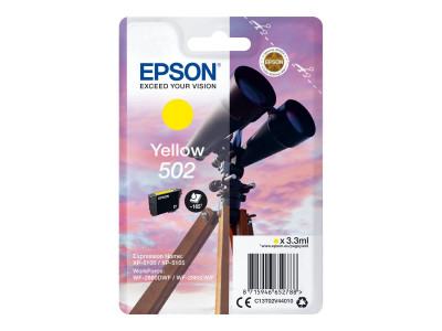 Epson BINOCULARS cartouche encre Jaune 502 encre 3.3 ml