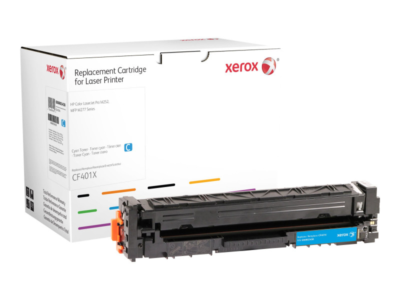 Xerox grande capacité Cyan cartouche toner équivalent à HP 201X - CF401X - 2300 pages