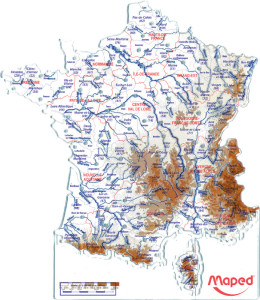 Maped Gabarit carte de France, contenu: 2 pièces