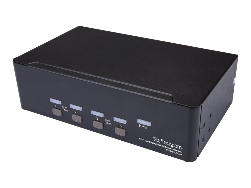 Startech : 4 PORT KVM SWITCH - 4K60 KVM SWITCH - 4K60 - 4 PORT