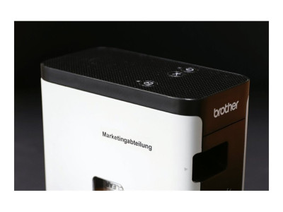 Brother TZE-121 ruban laminé P-Touch 9mm 8M Noir sur Transparent