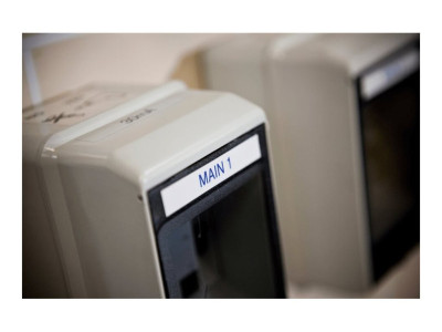 Brother TZE-233 ruban laminé P-Touch 12mm 8M Bleu sur Blanc