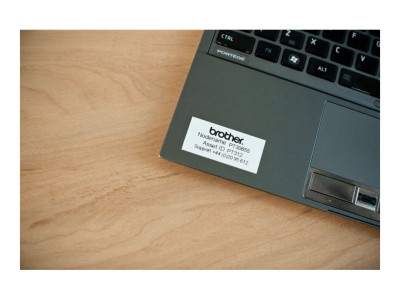 Brother TZE-261 ruban laminé P-Touch Noir sur Blanc 35,6mm 7,99M