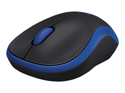 Logitech : WIRELESS MOUSE M185 BLUE .