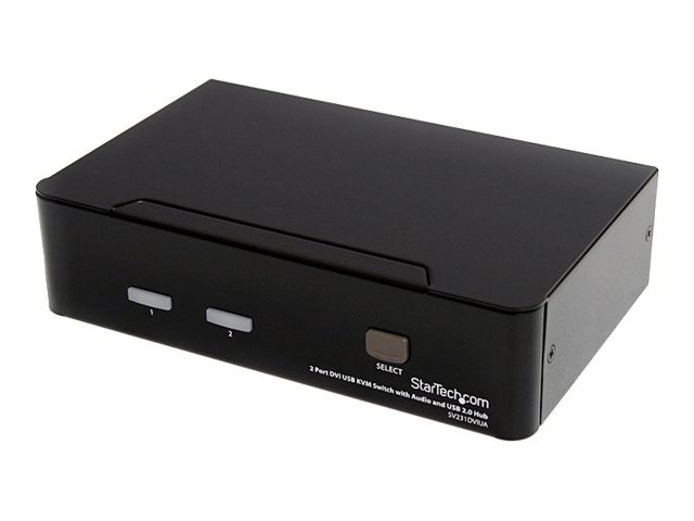 Startech : 2 PORT DVI USB KVM SWITCH AUDIO et USB 2.0 HUB