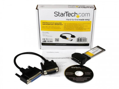 Startech : 1 PORT EXPRESSCARD PARALLEL ADAPTER card - SPP/EPP/ECP