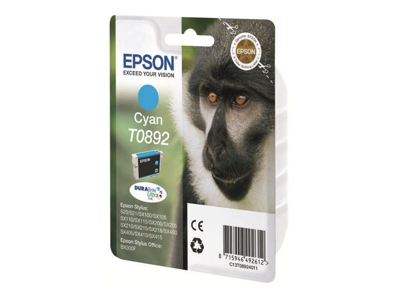 Epson : Cartouche Singe Encre DURABrite Ultra C