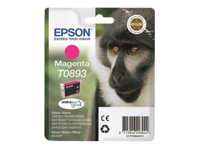 Epson : Cartouche Singe Encre DURABrite Ultra M