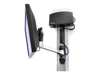 Ergotron : LX HD WALL MOUNT SWING ARM POLISHED (10.32kg)