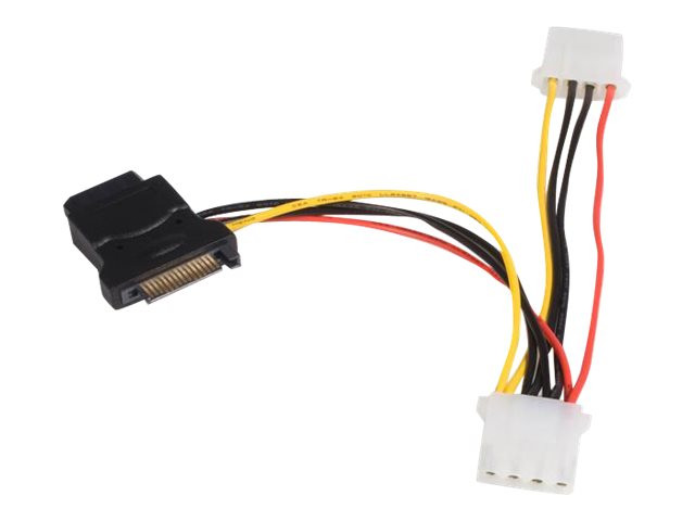 Startech : SATA TO LP4 POWER cable ADAPTER avec 2 ADDITIONAL LP4 - F/M