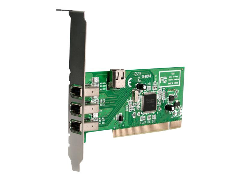 Startech : 3 PORT PCI IEEE1394 FIREWIRE card MAC/PC