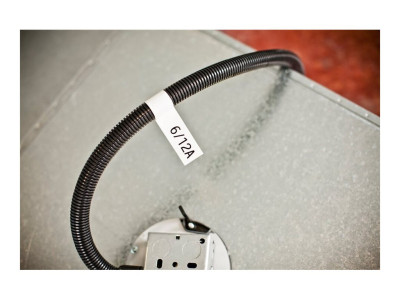Brother TZEFX-231 ruban ID Flexible P-Touch Noir sur Blanc 12mm 8M