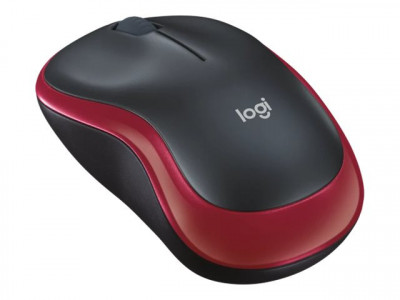 Logitech : WIRELESS MOUSE M185 RED .