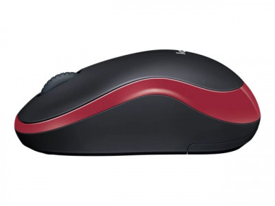 Logitech : WIRELESS MOUSE M185 RED .