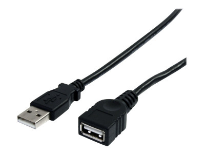 Startech : 3FT BLACK USB 2.0 extension cable A TO A - M pour