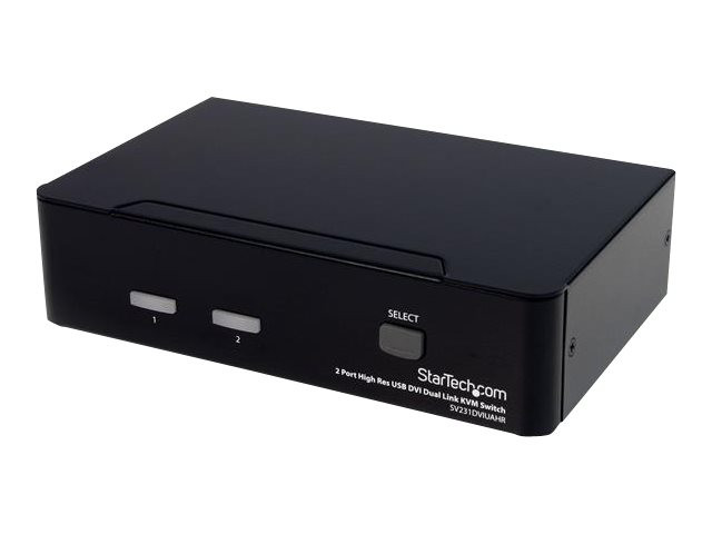 Startech : 2 PORT HIGH RES USB DVI DUAL LINK KVM SWITCH avec AUDIO