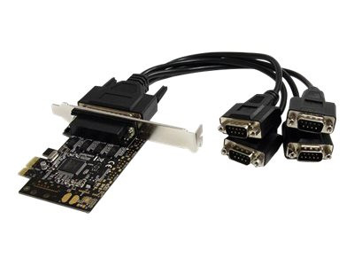 Startech : 4 PORT RS232 PCI EXPRESS SERIAL card W/ BREAKOUT cable