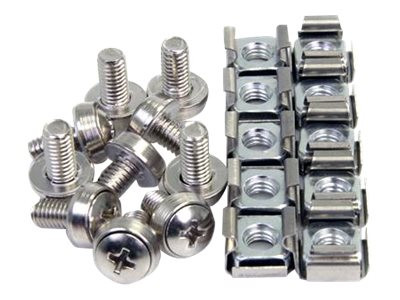 Startech : 100 PKG M6 MOUNTING SCREWS et CAGE NUTS