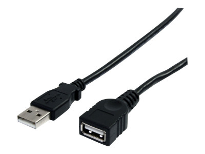 Startech : 6FT BLACK USB 2.0 extension cable A TO A - M pour