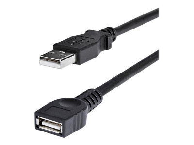 Startech : 6FT BLACK USB 2.0 extension cable A TO A - M pour