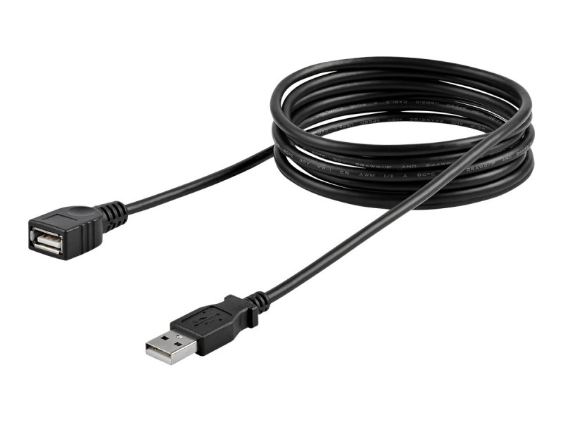 Startech : CABLE IMPRIMANTE USB 2.0 A VERS USB B COUDE A GAUCHE M