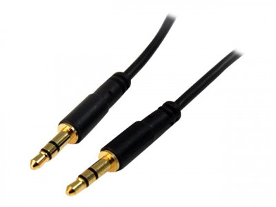 Startech : 3 FT SLIM 3.5MM STEREO AUDIO cable - M/M