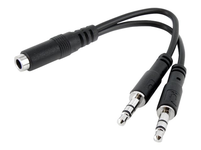 StarTech.com Répartiteur audio / Jack 3,5mm - MUYHSFMM - Adaptateur audio  StarTech.com sur