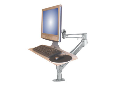 NewStar : KEYBOARD + MOUSE HOLDER W:75CM MOUSE HOLDER /VESA75 CONNECTION