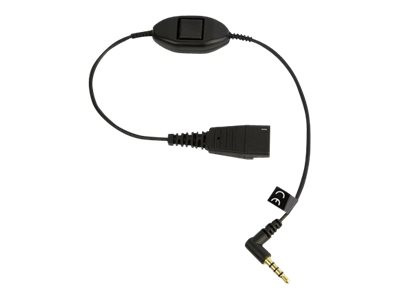 GN Audio : LINK MOBILE QD TO 3.5 MM W.PTT SUPERVISOR CORD
