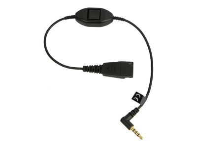 GN Audio : LINK MOBILE QD TO 3.5 MM W.PTT SUPERVISOR CORD