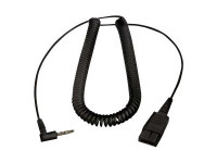GN Audio : JABRA PC CORD QD TO 3.5 MM MAC BOOKS BIZ 1500 2300 2400 II
