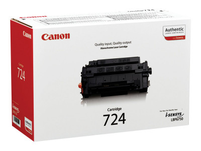 Canon : LASER cartouche 724 BLACK