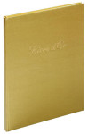 EXACOMPTA Livre d'or Balacron, 270 x 220 mm, or EXACOMPTA Livre d'or Balacron, 270 x 220 mm, or