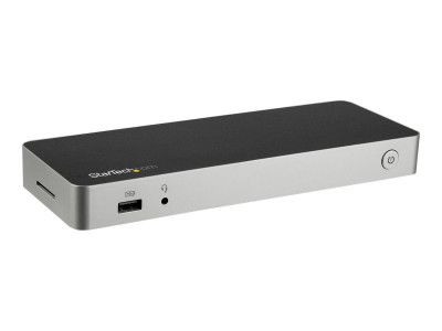 Startech : DUAL MONITOR USB C DOCK - POWER DELIV 60W - DUAL 4K DP/HDMI SD