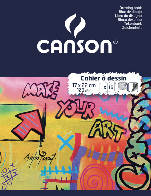 Canson, Cahier, Herbier, 240 x 320 mm, 48 pages, Spirale, C200005048