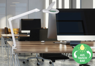 bouche lampe LED grossissant MAUL la source, peut être obscurci, blanc