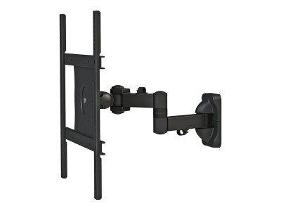 NewStar : LCD/LED/TFT WALL MOUNT BLACK 3 MOVEMENTS - LENGTH 12-43 CM (25.00kg)