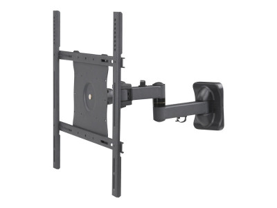 NewStar : LCD/LED/TFT WALL MOUNT BLACK 3 MOVEMENTS - LENGTH 12-43 CM (25.00kg)