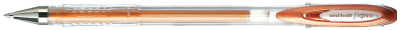 uni-ball Stylo roller encre gel SIGNO Métal UM-120NM, argent