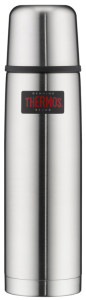 Thermos léger et compact, argent, 0,75 litres