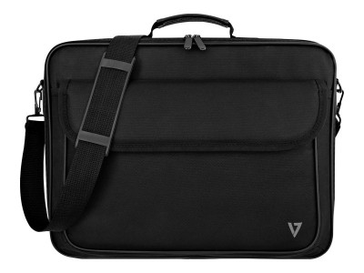 V7 : SACOCHE LAPTOP 16IN ESSENTIAL NOIR FRONTLOAD